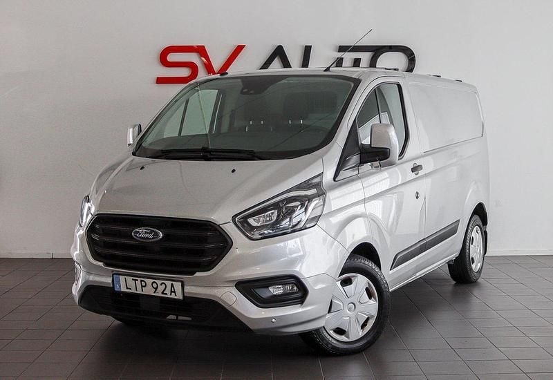 Grå Begagnad 2019 Ford Transit Custom Trend Van | 259 900 kr (Dyr) - Bild 1/4
