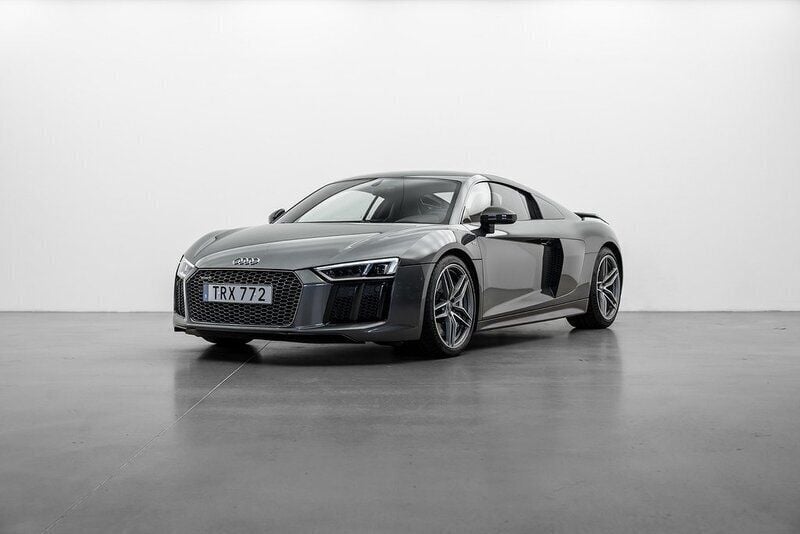 Grå Begagnad 2015 Audi R8 Coupé Performance Sportkupé | 1 299 000 kr - Bild 1/4