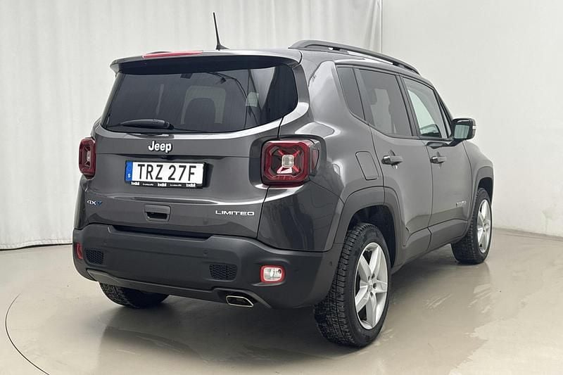 Begagnad Jeep Renegade Limited 190 HK (139 kW) 2020 Grå SUV
