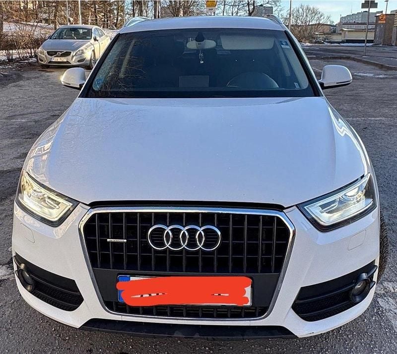 Vit Begagnad 2013 Audi Q3 Proline SUV | 109 000 kr (Bra pris) - Bild 1/4
