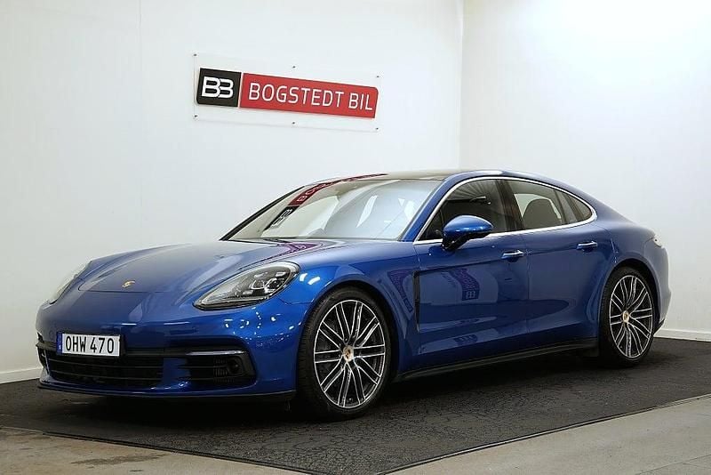 Begagnad Porsche Panamera Sport 441 HK (324 kW) 2016 Blå Halvkombi