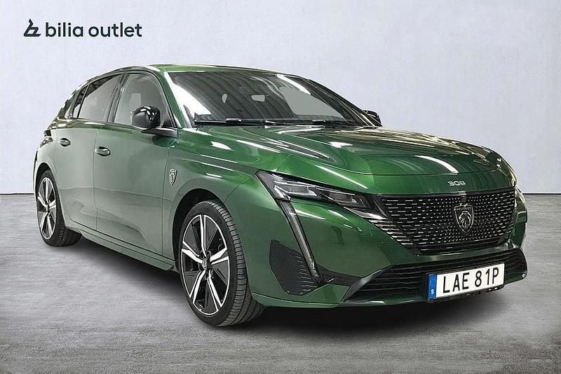 Begagnad Peugeot 308 GTi 131 HK (96 kW) 2023 Grön Halvkombi