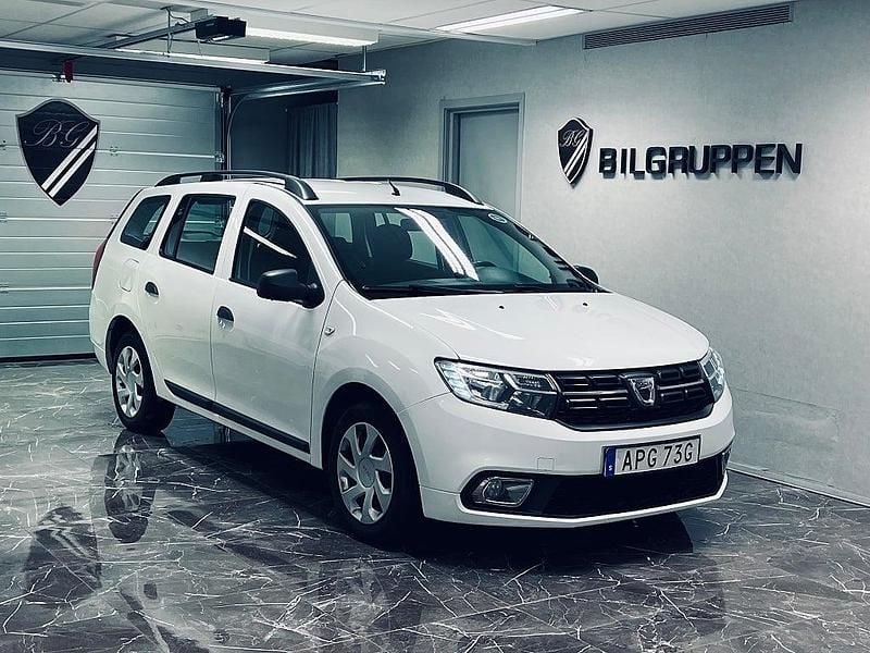 Vit Begagnad 2019 Dacia Logan MCV Kombi | 69 900 kr (Lite dyr) - Bild 1/4
