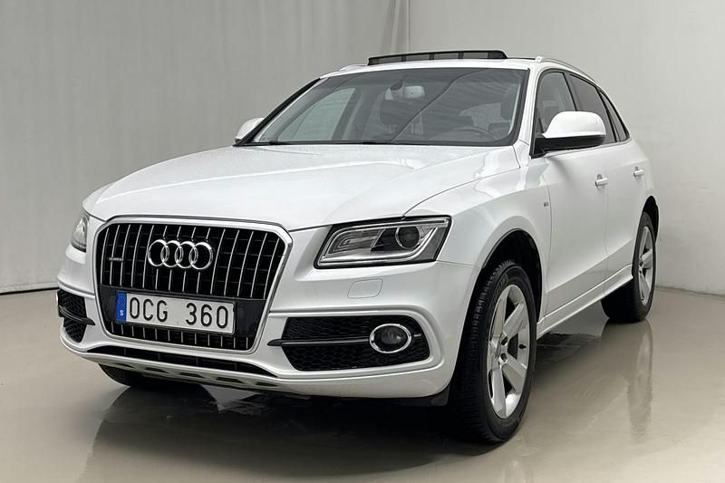 Vit Begagnad 2014 Audi Q5 SUV | 149 000 kr (Marknadspris) - Bild 1/4