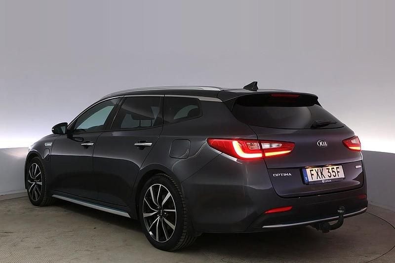 Begagnad Kia Optima Hybrid Sport 2020 Grå Sedan