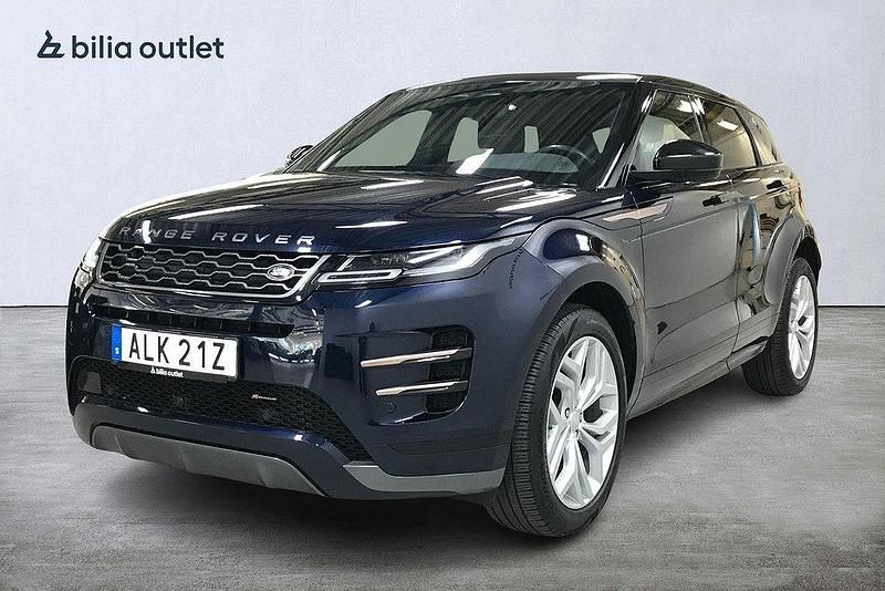Blå Begagnad 2021 Land Rover Range Rover evoque SE Dynamic SUV | 319 900 kr (Superpris) - Bild 1/4