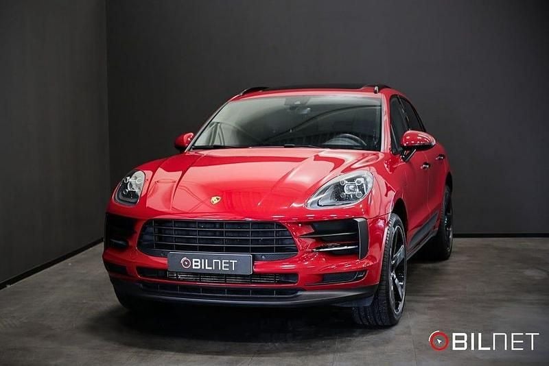 Röd Begagnad 2019 Porsche Macan SUV | 549 900 kr - Bild 1/3