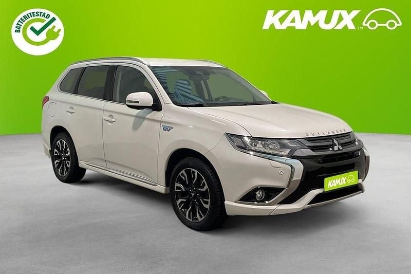 Begagnad Mitsubishi Outlander 203 HK (149 kW) 2018 Vit SUV