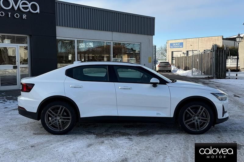 Begagnad Polestar 2 Long Range Single Motor 219 kW (299 HK) 2022 Vit Halvkombi