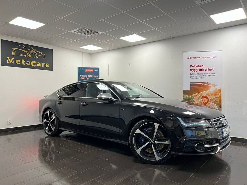 Svart Begagnad 2013 Audi S7 Sportback Sport Halvkombi | 325 000 kr - Bild 1/4