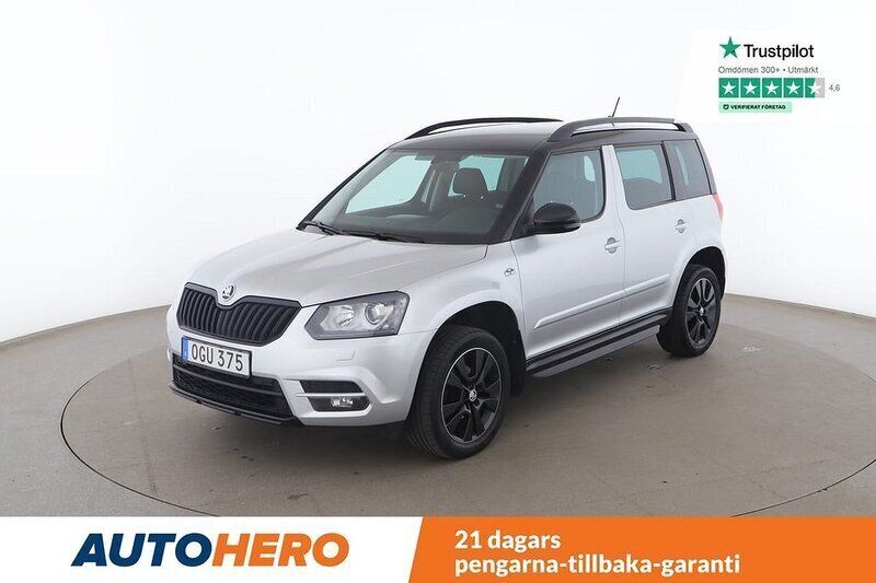 Silver Begagnad 2016 Skoda Yeti Monte Carlo SUV | 157 000 kr - Bild 1/4