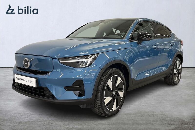 Blå Begagnad 2023 Volvo EC40 Core SUV | 429 900 kr (Superpris) - Bild 1/2