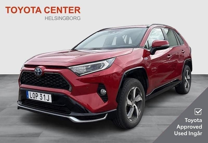 Röd Begagnad 2022 Toyota RAV4 Active SUV | 339 500 kr (Bra pris) - Bild 1/4