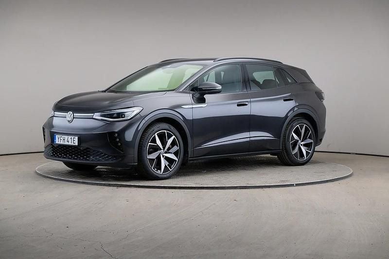 Begagnad VW ID.4 GTX 219 kW (299 HK) 2022 Mangan grey metallic black (5va1) (grå metallisk) SUV