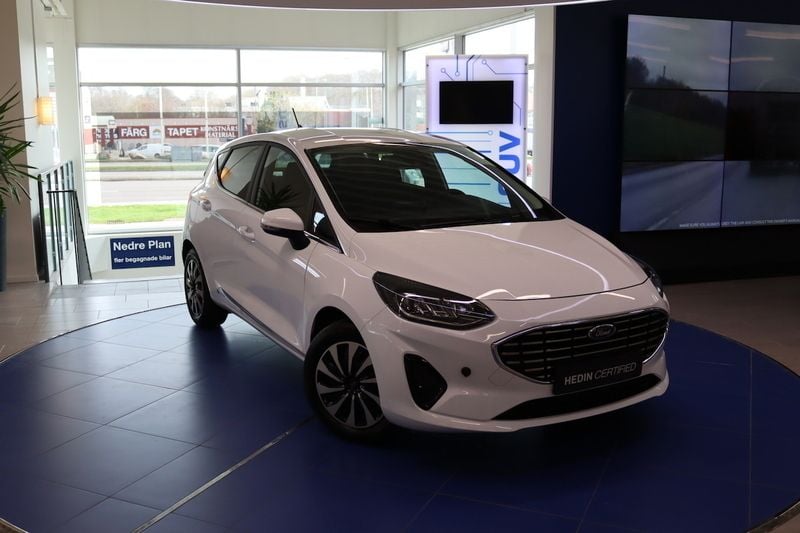 Begagnad Ford Fiesta 95 HK (69 kW) 2022 Vit Halvkombi