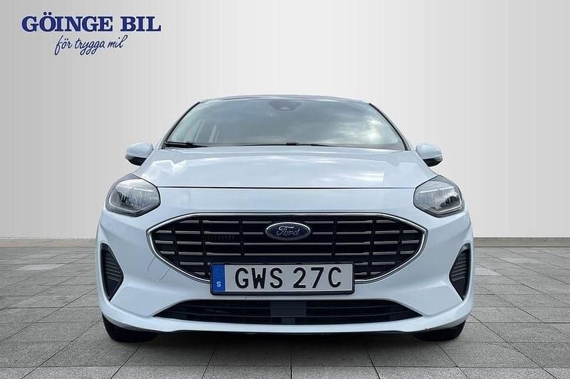 Begagnad Ford Fiesta Titanium 126 HK (92 kW) 2022 Vit Halvkombi