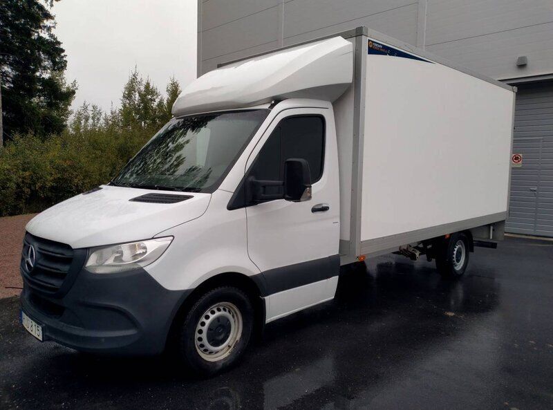 Vit Begagnad 2019 Mercedes Sprinter Van | 249 500 kr - Bild 1/4