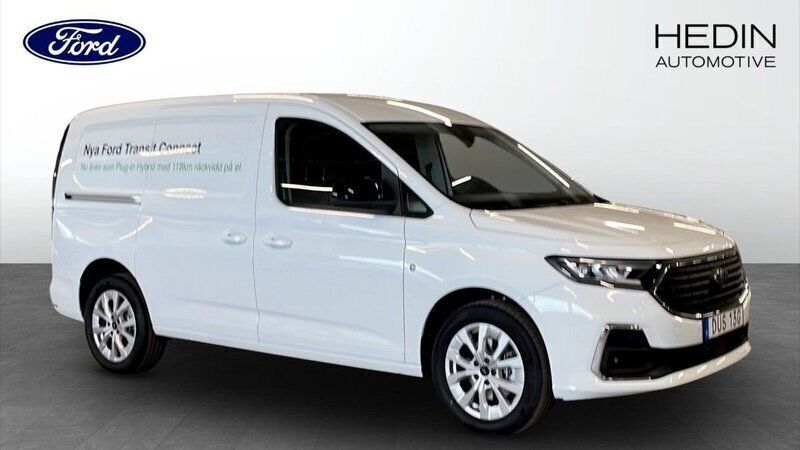 Vit (white) Begagnad 2025 Ford Transit Limited Van | 456 875 kr (Marknadspris) - Bild 1/4