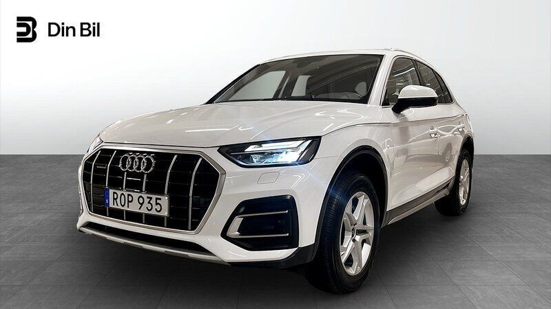 Vit Begagnad 2023 Audi Q5 Advanced SUV | 479 000 kr (Marknadspris) - Bild 1/4