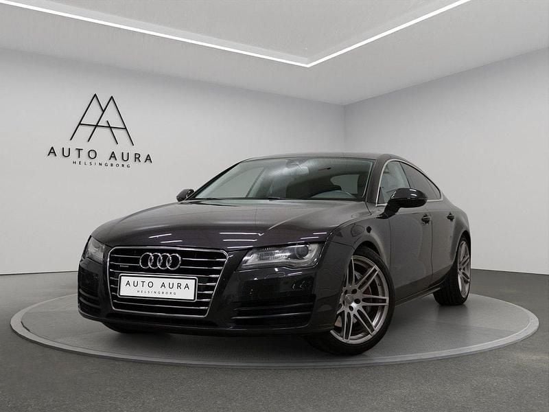 Mörkgrå (grå) Begagnad 2011 Audi A7 Sportback Comfort Halvkombi | 194 000 kr (Superpris) - Bild 1/4