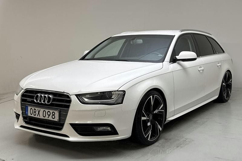 Vit Begagnad 2014 Audi A4 Kombi | 79 000 kr (Marknadspris) - Bild 1/4