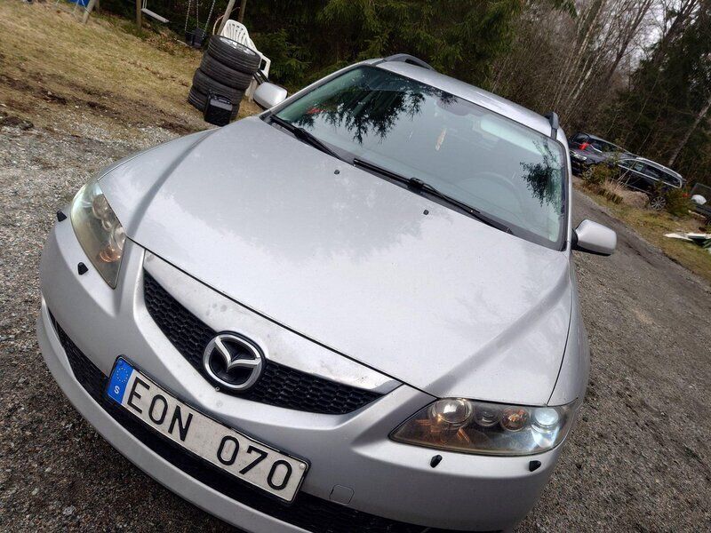 Grå Begagnad 2007 Mazda 6 Edition Kombi | 24 000 kr (Marknadspris) - Bild 1/4