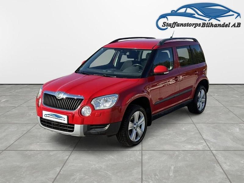 Röd Begagnad 2011 Skoda Yeti Experience SUV | 49 900 kr - Bild 1/4