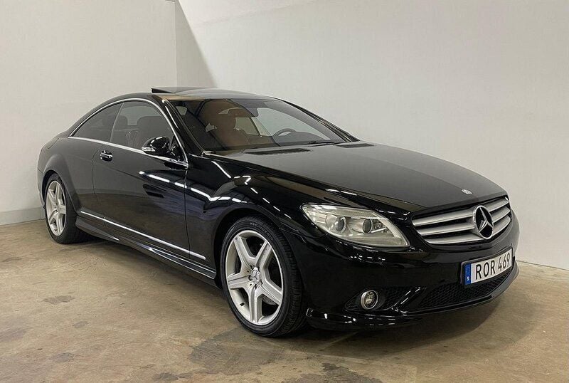 Svart Begagnad 2007 Mercedes CL500 AMG Sportkupé | 219 900 kr - Bild 1/4