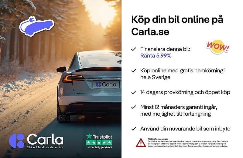 Begagnad Peugeot 3008 Allure 224 HK (164 kW) 2022 Blå SUV