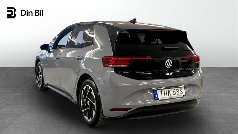 Begagnad VW ID.3 Pro 150 kW (204 HK) 2023 Moonstone grey black Halvkombi