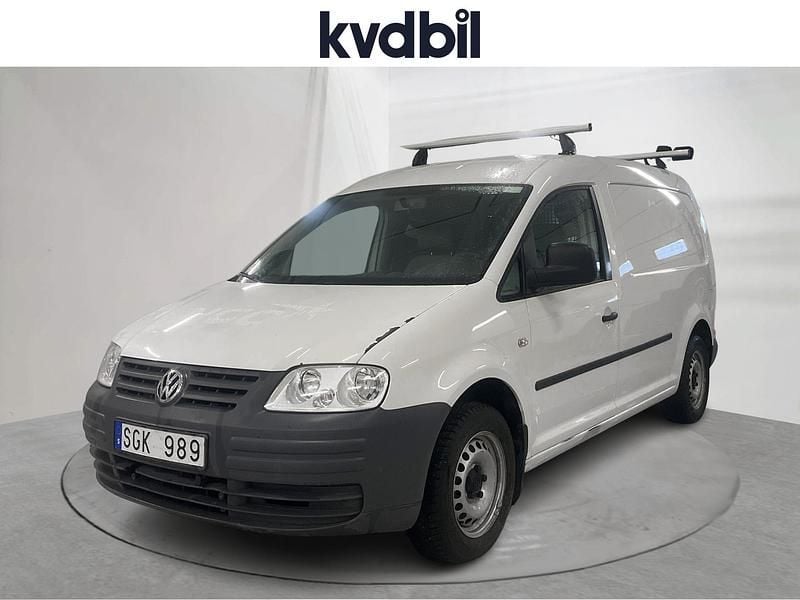 Vit Begagnad 2008 VW Caddy Maxi Minibuss | 49 000 kr (Superpris) - Bild 1/3