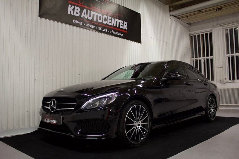 Begagnad Mercedes C220 AMG 2017 Sedan