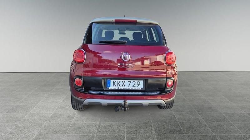 Begagnad Fiat 500L 120 HK (88 kW) 2014 Röd Minibuss