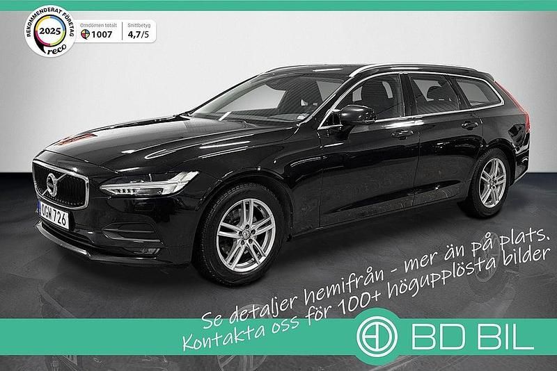 Begagnad Volvo V90 Momentum 190 HK (139 kW) 2016 Svartmetallic Kombi