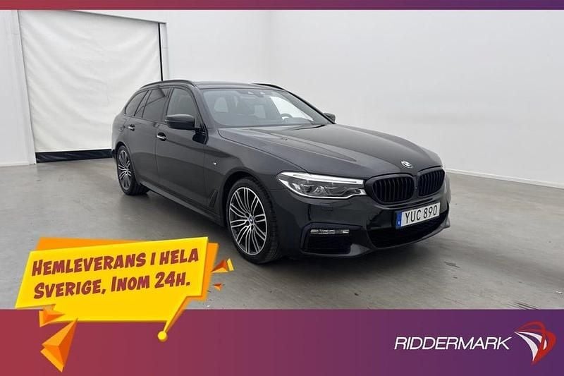 Svart Begagnad 2017 BMW 530 M Sport Kombi | 299 900 kr (Marknadspris) - Bild 1/3