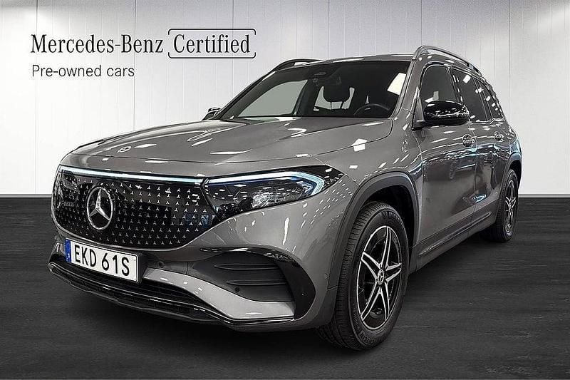 Begagnad Mercedes EQB250+ AMG 140 kW (191 HK) 2024 Mörkgrå SUV