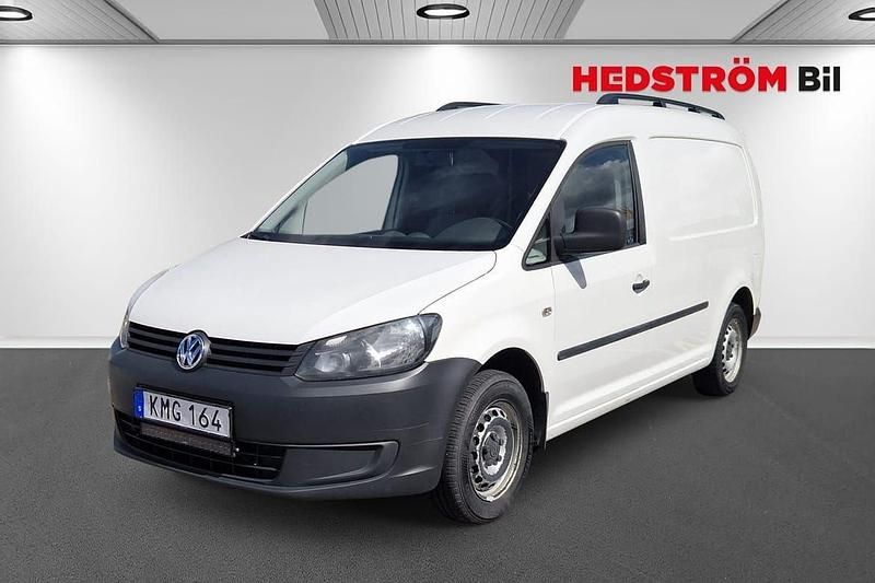 Vit Begagnad 2015 VW Caddy Maxi Minibuss | 69 000 kr (Lite dyr) - Bild 1/4