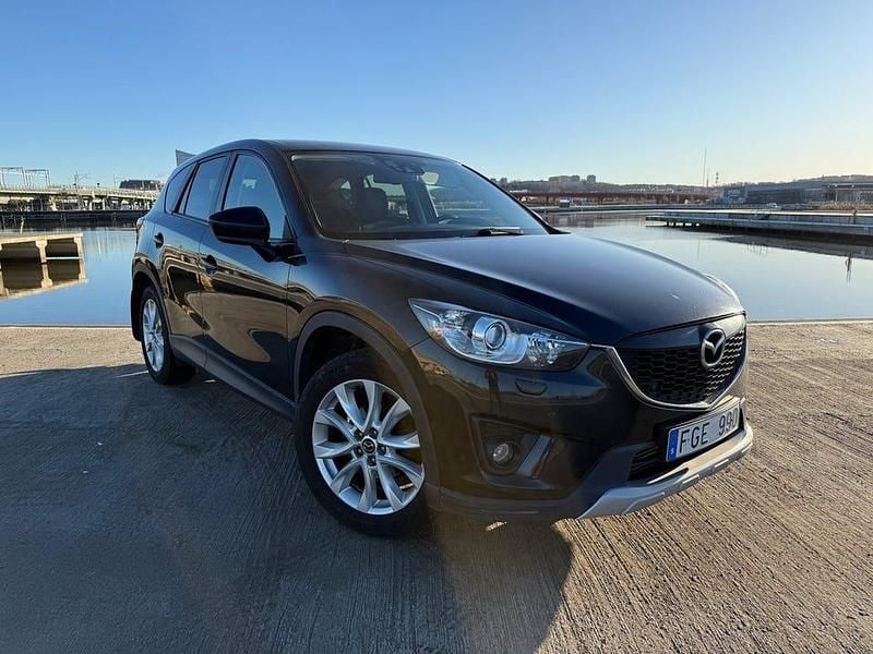 Svart Begagnad 2013 Mazda CX-5 Optimum SUV | 94 900 kr (Marknadspris) - Bild 1/4
