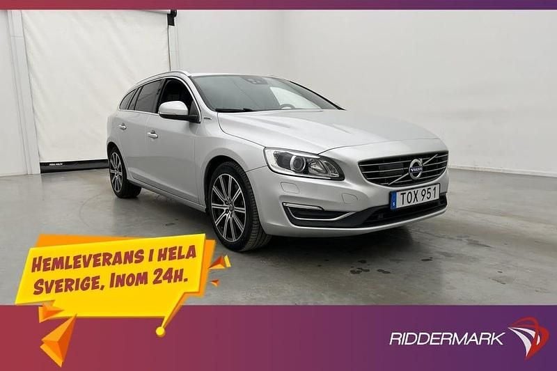 Silver Begagnad 2018 Volvo V60 Standard Kombi | 209 800 kr (Bra pris) - Bild 1/3