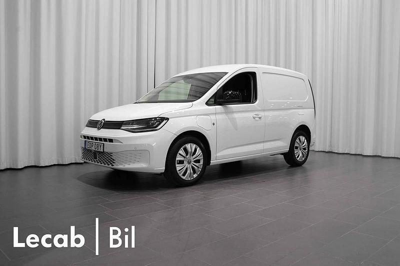 Vit (candyvit) Begagnad 2025 VW Caddy Minibuss | 449 500 kr - Bild 1/4