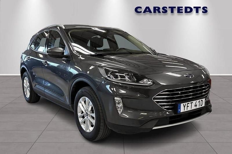 Grå Begagnad 2022 Ford Kuga Titanium SUV | 289 900 kr (Dyr) - Bild 1/4
