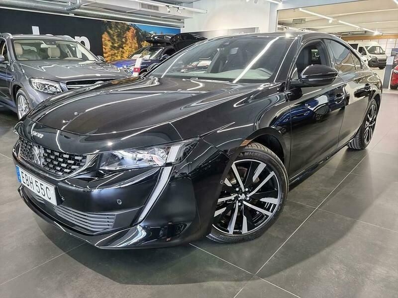 Begagnad Peugeot 508 GT 165 kW (225 HK) 2021 Svart perla nera Sedan