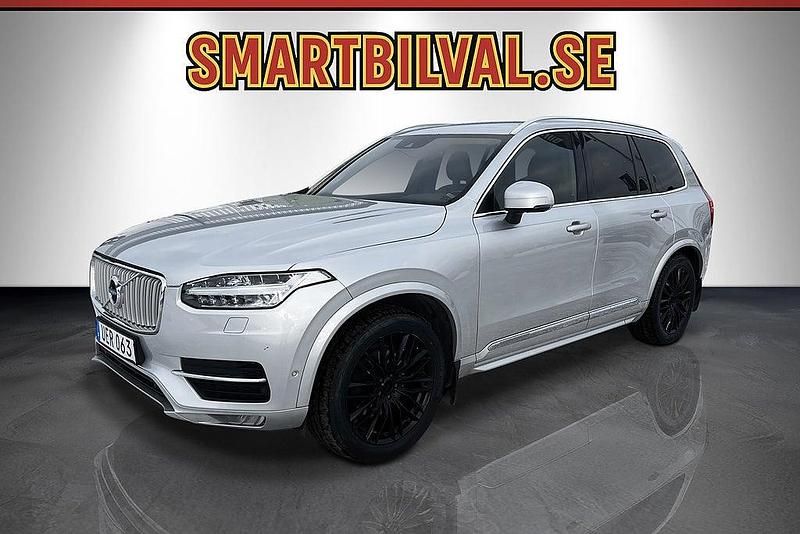 Begagnad Volvo XC90 Inscription 235 HK (172 kW) 2016 Silver SUV