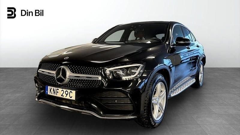 Svart Begagnad 2019 Mercedes GLC300 Sportkupé | 419 900 kr (Marknadspris) - Bild 1/4