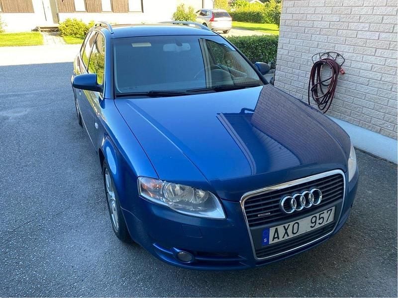 Blå Begagnad 2007 Audi A4 Comfort Kombi | 56 000 kr (Dyr) - Bild 1/4
