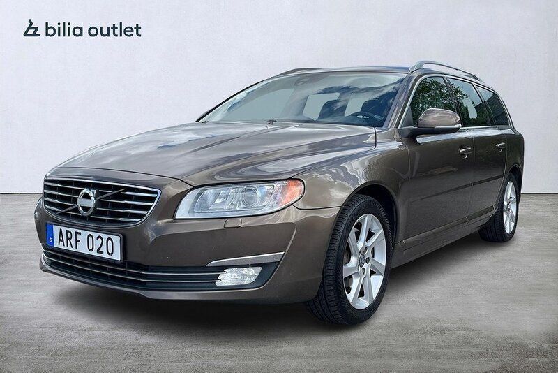 Brun Begagnad 2014 Volvo V70 Summum Kombi | 134 900 kr (Lite dyr) - Bild 1/3
