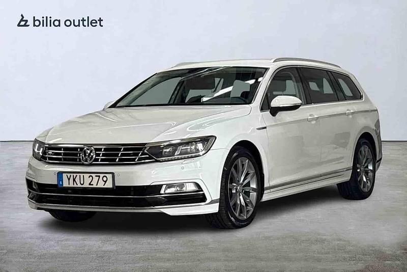 Vit Begagnad 2017 VW Passat Kombi | 199 900 kr (Marknadspris) - Bild 1/1