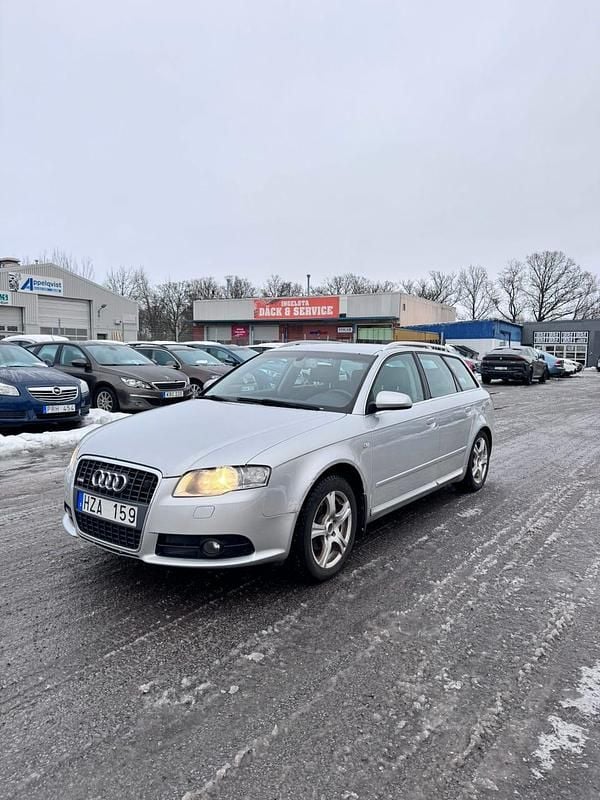 Silver Begagnad 2008 Audi A4 S-Line Kombi | 35 000 kr (Marknadspris) - Bild 1/4
