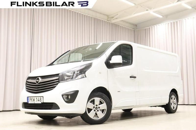 Vit Begagnad 2017 Opel Vivaro Minibuss | 119 800 kr (Bra pris) - Bild 1/4