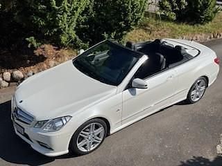 Vit Begagnad 2010 Mercedes E350 AMG Cab | 269 000 kr (Dyr) - Bild 1/4